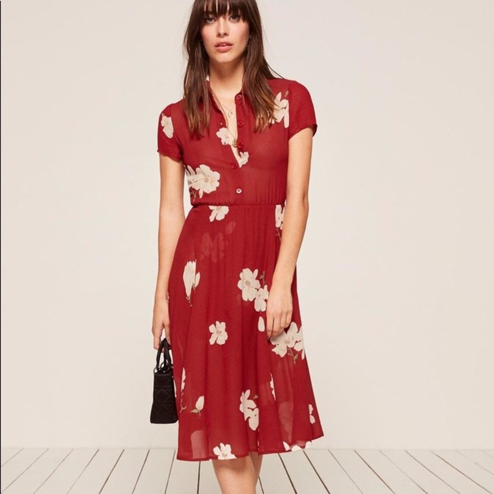 Reformation Leigh Dress XS